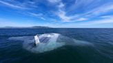 Massive underwater drone skates off California coast