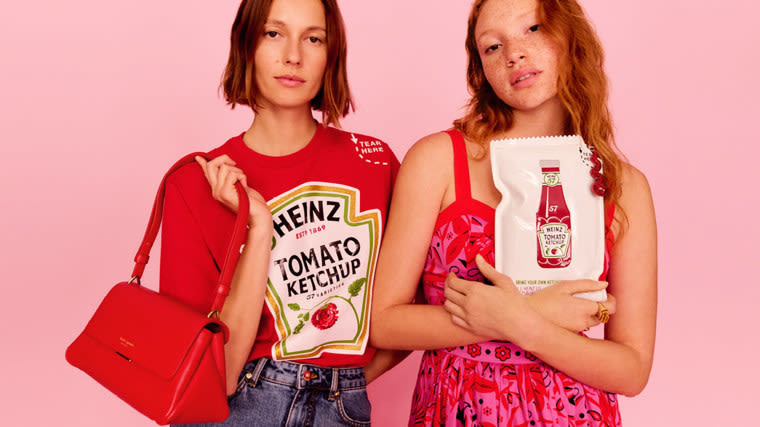 ‘Condiment couture’: Heinz and Kate Spade collab on a saucy collection