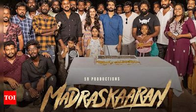 It's a shoot wrap-up for Shane Nigam's Tamil debut, 'Madraskaaran' | Tamil Movie News - Times of India