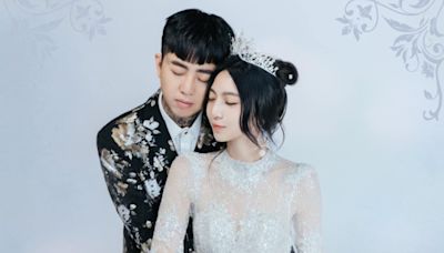 謝和弦甜曬婚紗照 結婚3年辦婚禮、女兒當花童