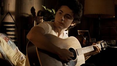 Timothée Chalamet's Bob Dylan is seen in action in the FIRST trailer