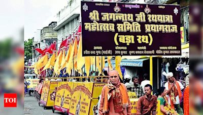 Lord Jagannath Rath Yatra in Prayagraj City | Allahabad News - Times of India