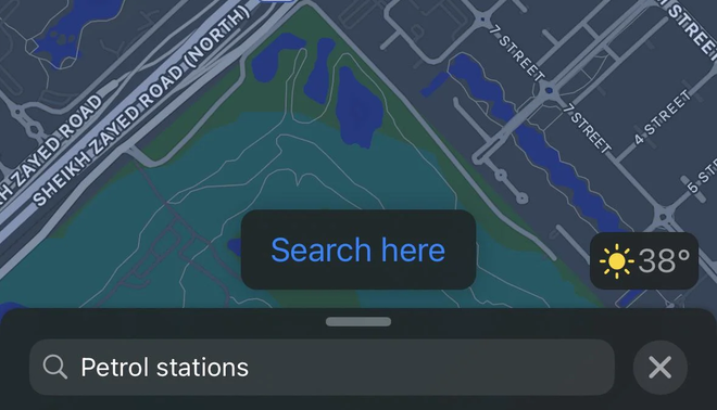 iOS 18's Apple Maps finally adds a much-needed 'Search here' button