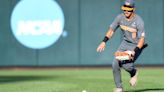 Look: NCAA championship trophy mowed into center field at College World Series in Omaha