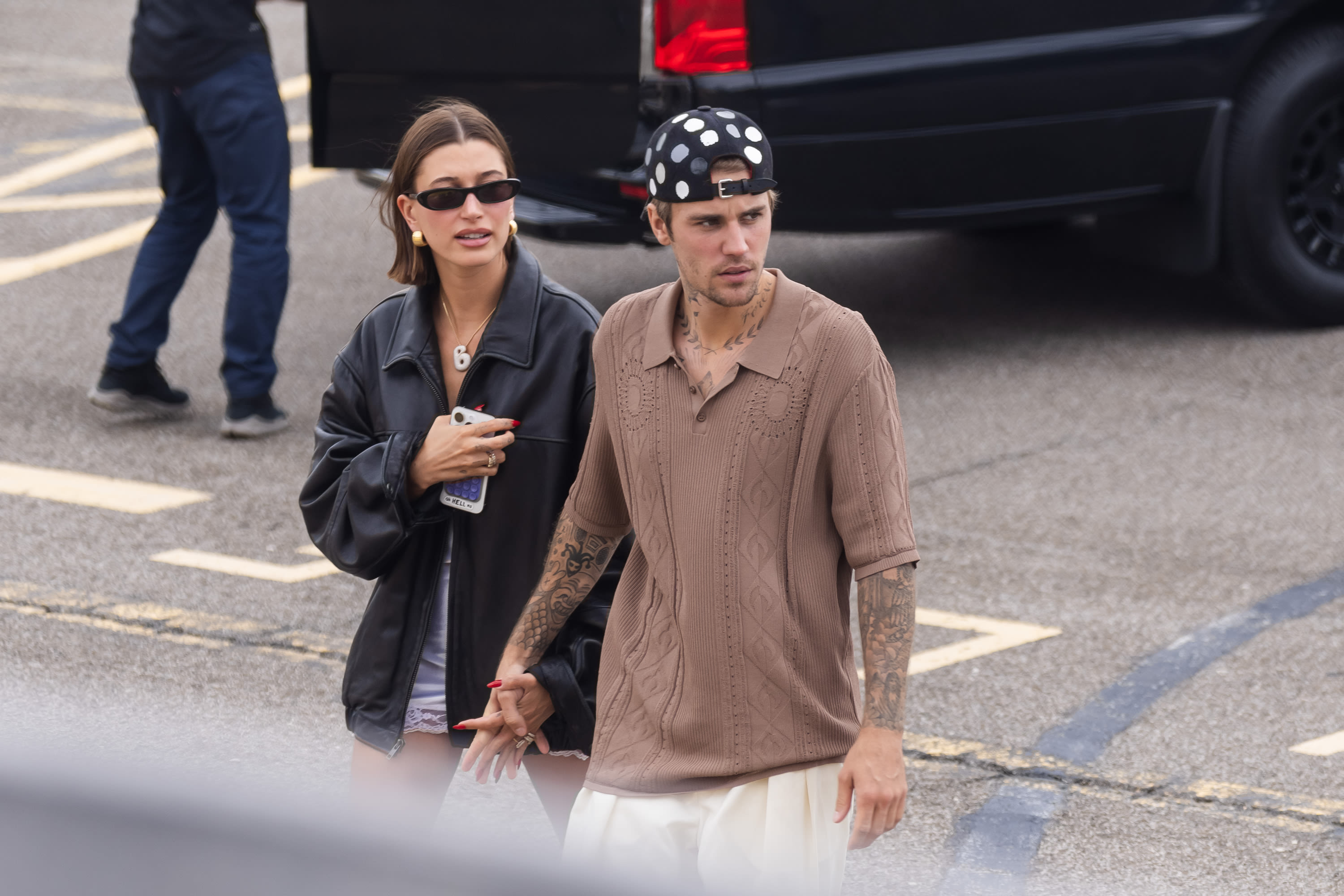 Justin Bieber Posts Photos of Himself Crying and Wife Hailey Reacts: ‘A Pretty Crier’