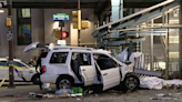 Three dead after car crashes into public transport station in Philadelphia