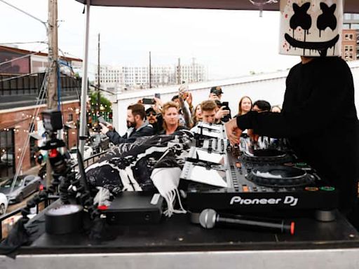 Photos: DJ Svdden Death and Marshmello play a surprise rooftop concert in Deep Ellum