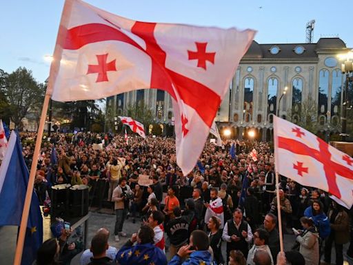 Georgia rocked by protests as government pushes Putin-style ‘foreign agent’ bill | CNN