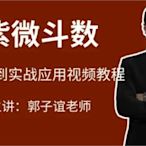 郭子誼老師《紫微斗數零基礎到實戰應用教程》48集視頻（國語清晰）