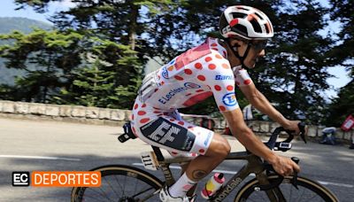 Richard Carapaz asegura el liderato de la montaña del Tour de Francia