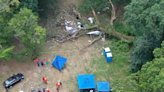 Tree falls on high school reunion party, pinning 8 people in Philadelphia, cops say