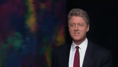 President Bill Clinton visited the WJAR studios 30 years ago