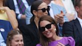 Kate, Britain's Princess of Wales, arrives to standing ovation at Wimbledon