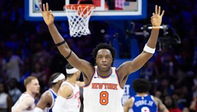 Knicks' OG Anunoby reportedly opts into free agency