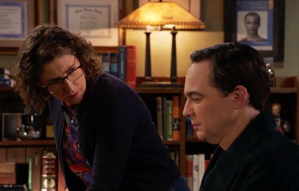 See Jim Parsons and Mayim Bialik Bicker Like an Old Married Couple in “Young Sheldon” Series Finale (Exclusive)