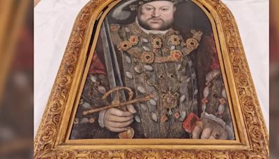 Un historiador de arte descubrió un retrato perdido del rey Enrique VIII en el fondo de una publicación de redes sociales