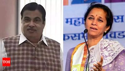 Maharashtra's Fiscal Crisis Revealed by Gadkari's Investor Advice: Supriya Sule's Warning | Pune News - Times of India