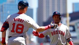 Rafaela and Devers homer as Red Sox beat Twins 9-2 to end Minnesota’s 12-game winning streak