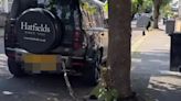 Desperate Land Rover owners chaining them to TREES to stop them being stolen