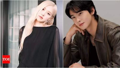 BLACKPINK’s Rosé and Cha Eun Woo face mixed reactions over recent dating rumors - Times of India