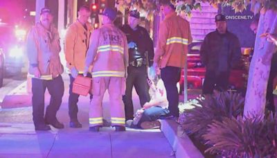 7 hospitalized after gang-related shooting outside Long Beach nightclub