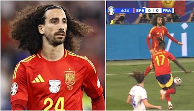 Marc Cucurella has now responded to Germany fans who booed him during Spain vs France