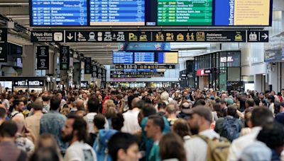 French rail lines disrupted by ‘coordinated sabotage’ ahead of Paris Olympics Opening Ceremony