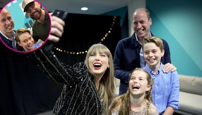 Taylor Swift and Travis Kelce Pose for Selfie With Prince William and His Kids at London ‘Eras Tour’