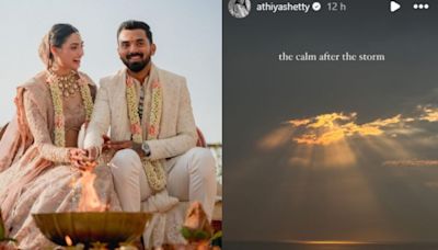 After Rahul-Goenka Drama, Athiya Shetty Shares A Cryptic Post On Instagram: 'Calm After The Storm'