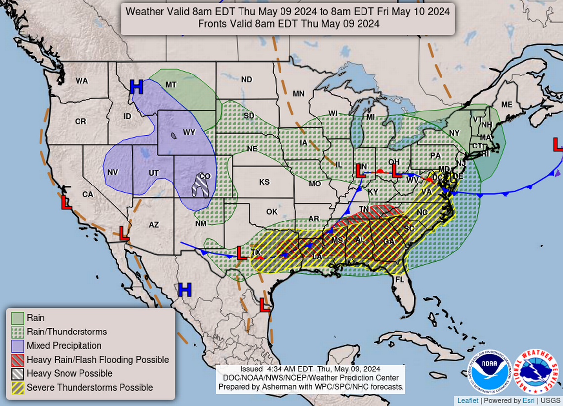 Updated: Hail, strong winds, tornadoes possible in Central NC. What to expect and when