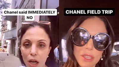 Bethenny Frankel slams Chanel as ‘elitist and exclusionary’ after she’s denied entry into store
