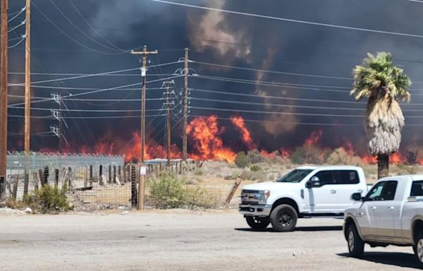 Needles Fire spreads across California and Arizona