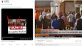 Old video falsely used in posts claiming anti-government protesters occupied Kenyan airport