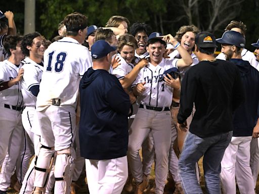 WATCH: Dwyer baseball punches ticket to states, celebrates region championship victory