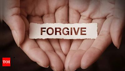 Choosing To Forgive Is An Act Of Self-Liberation - Times of India