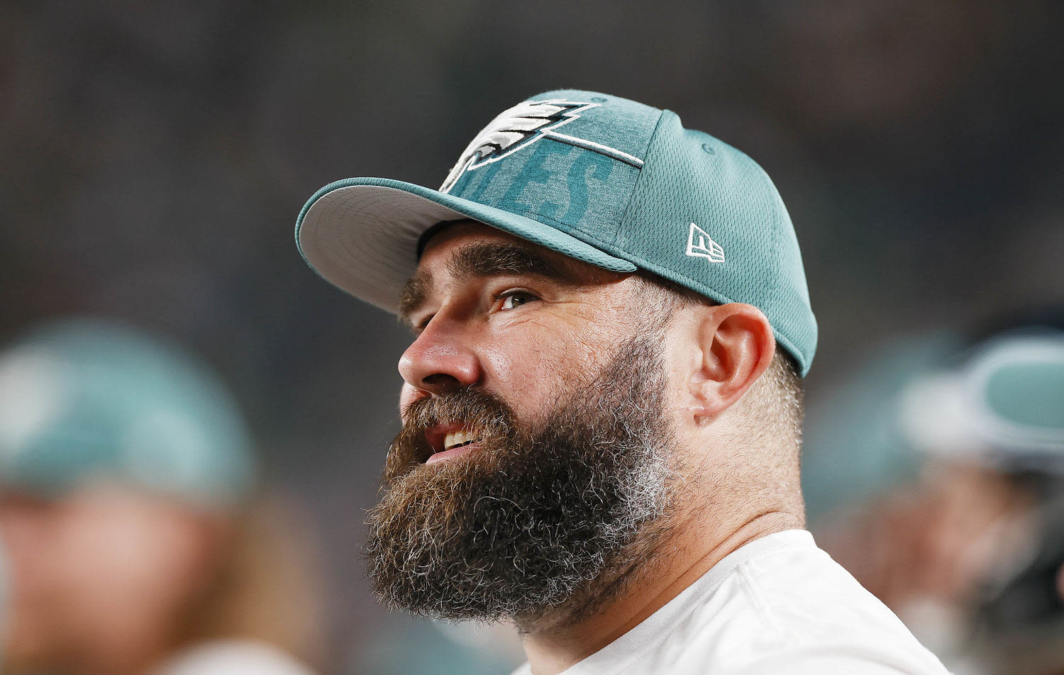 Jason Kelce has joined the great showering debate — and people have opinions