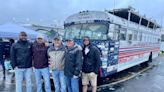 A bus at Charlotte’s racetrack welcomes troops, loves NASCAR and keeps a memory alive