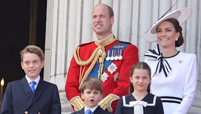 Kate Middleton Joins Family on Palace Balcony at Trooping the Colour