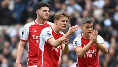 Gary Neville predicts the day Arsenal will lose the title race to Man City