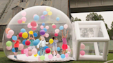 Yes, Amazon really sells inflatable bubble domes