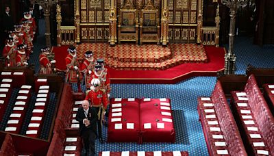 King Charles dons his royal regalia for state opening of Parliament