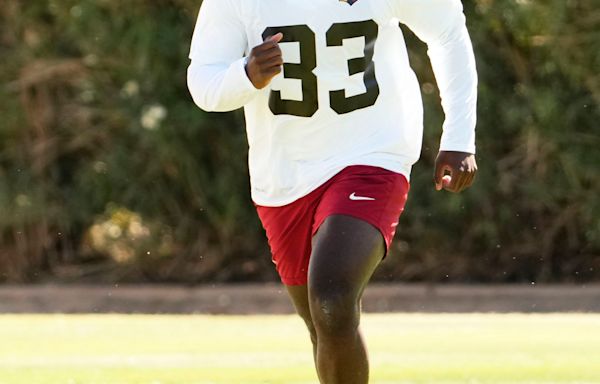 Here's why Arizona Cardinals rookie Trey Benson reminded teammates of Forrest Gump