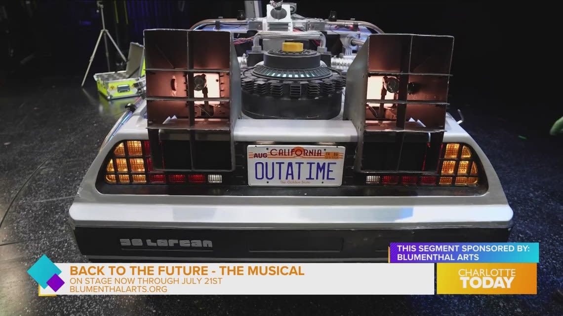 Catch 'Back to the Future- The Musical' at Belk Theater, sponsored by Blumenthal Arts