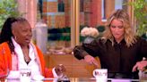 “The View” star Sara Haines asks cohosts to stop looking at her skirt live on air: 'I expect it from the men!'