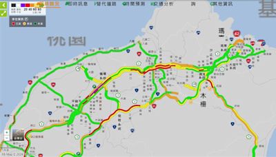 國三6車連撞釀回堵！1路段紫爆中 「午後壅塞路段曝光」傍晚後再上國五