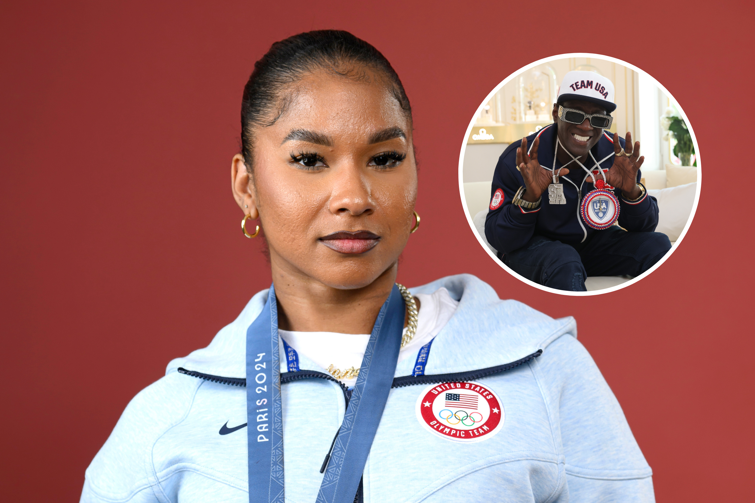 Jordan Chiles' mom reacts to Flavor Flav's offer after Olympic controversy