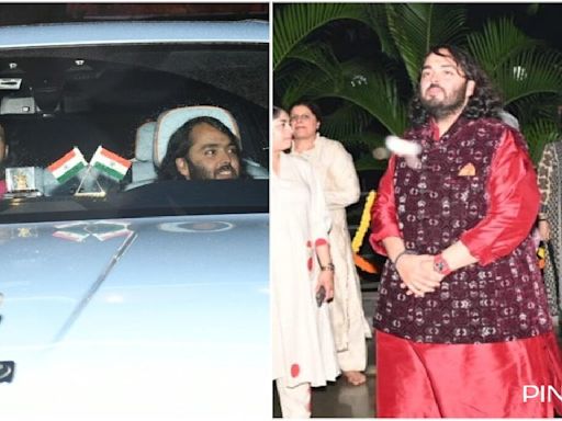 Anant Ambani-Radhika Merchant Wedding: Groom-to-be visits temple with Janhvi Kapoor’s rumored BF Shikhar Pahariya