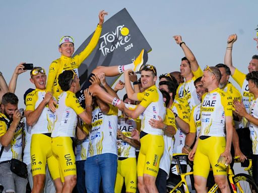 Tadej Pogacar gana su tercer Tour de Francia