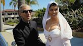 Kourtney Kardashian's Veil Got 'Stuck' Several Times Walking Down the Aisle During Italian Wedding