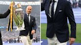 'Nervous' Zinedine Zidane suffers embarrassing wardrobe malfunction at Wembley
